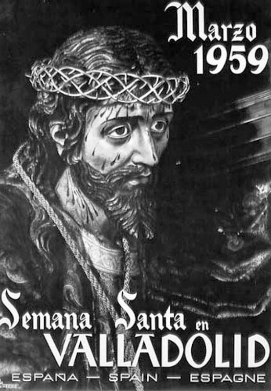 Cartel de la Semana Santa de Valladolid de 1959