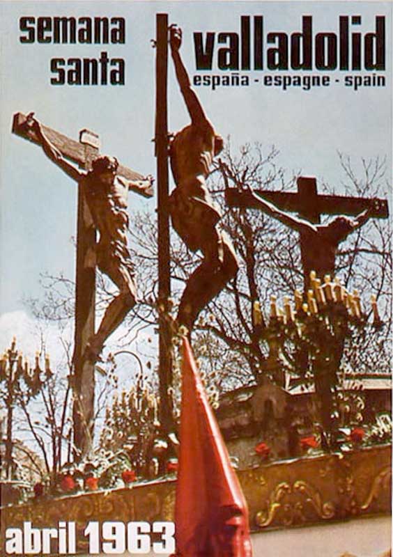 Cartel de la Semana Santa de Valladolid de 1963