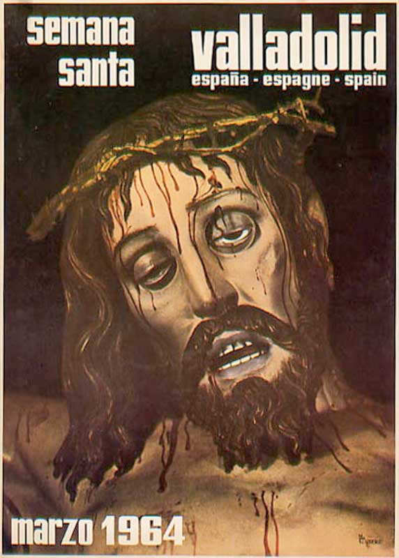 Cartel de la Semana Santa de Valladolid de 1964