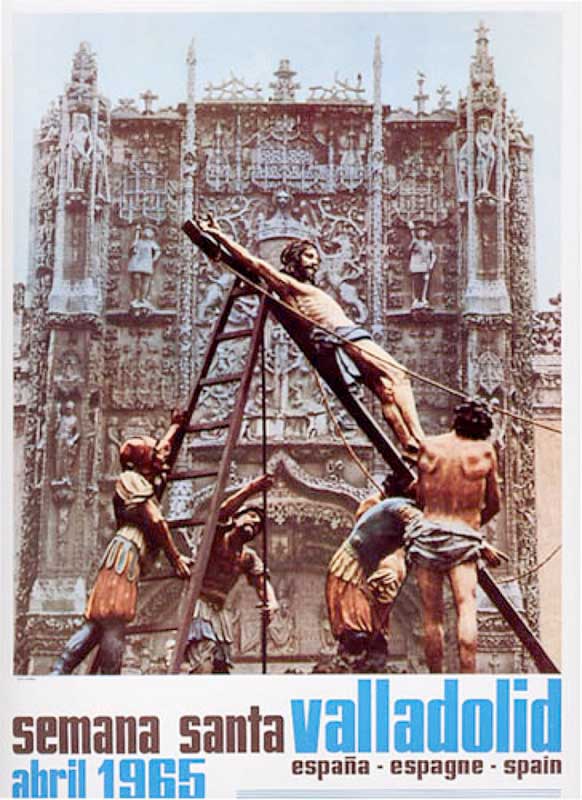 Cartel de la Semana Santa de Valladolid de 1965