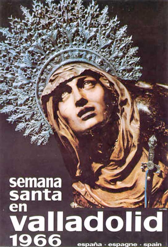 Cartel de la Semana Santa de Valladolid de 1966