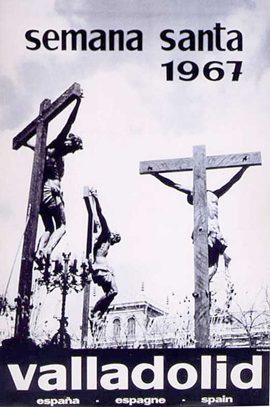 Cartel de la Semana Santa de Valladolid de 1967