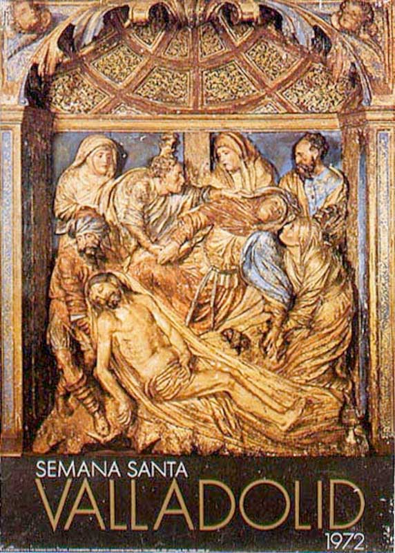 Cartel de la Semana Santa de Valladolid de 1972