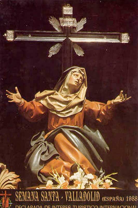 Cartel de la Semana Santa de Valladolid de 1988