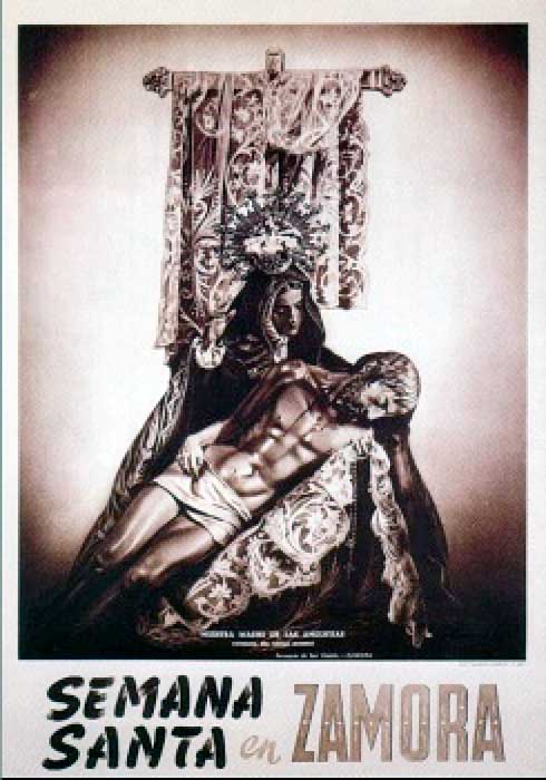 Cartel de la Semana Santa de Zamora de 1951