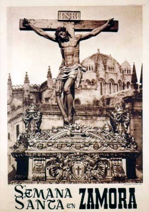 Cartel de la Semana Santa de Zamora de 1952