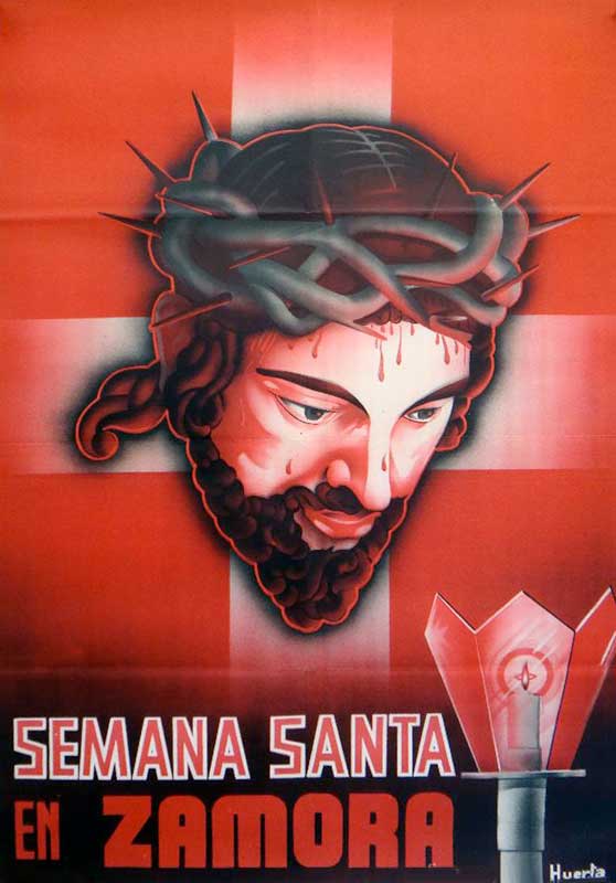 Cartel de la Semana Santa de Zamora de 1960