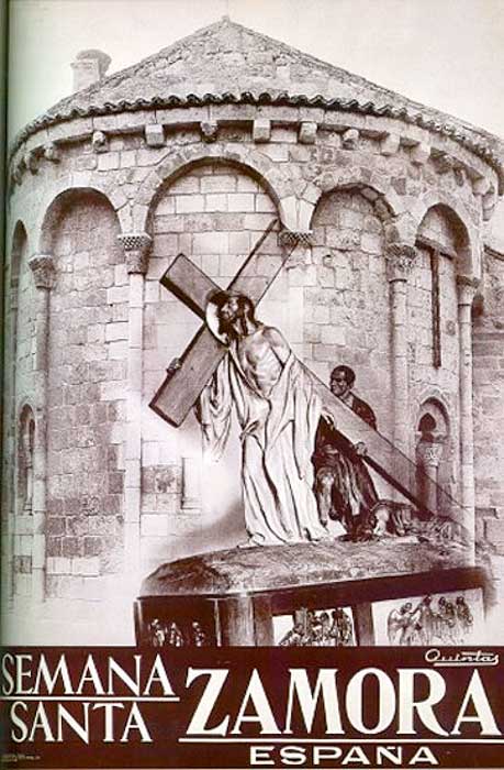 Cartel de la Semana Santa de Zamora de 1967