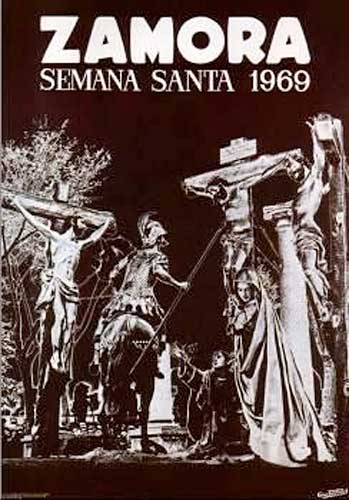 Cartel de la Semana Santa de Zamora de 1969