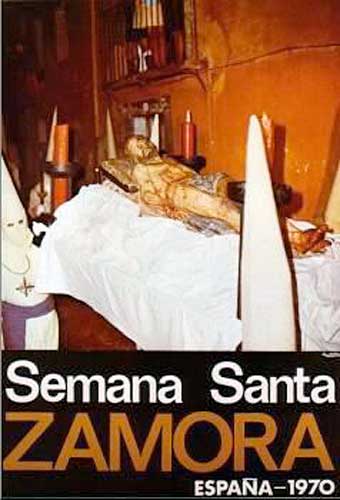 Cartel de la Semana Santa de Zamora de 1970