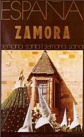 Cartel de la Semana Santa de Zamora de 1971