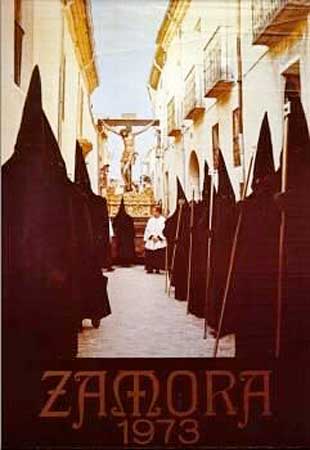 Cartel de la Semana Santa de Zamora de 1973