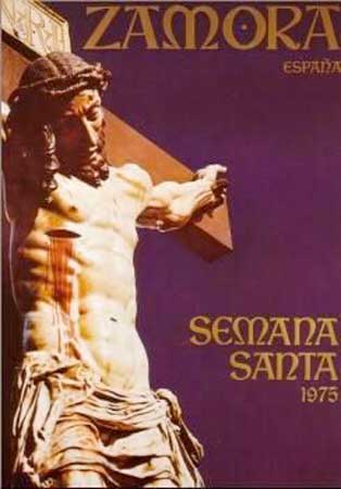 Cartel de la Semana Santa de Zamora de 1975