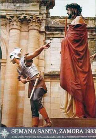 Cartel de la Semana Santa de Zamora de 1983