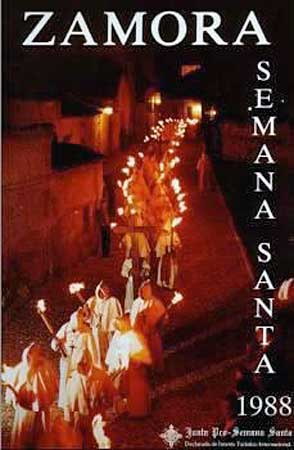 Cartel de la Semana Santa de Zamora de 1988