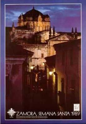 Cartel de la Semana Santa de Zamora de 1989