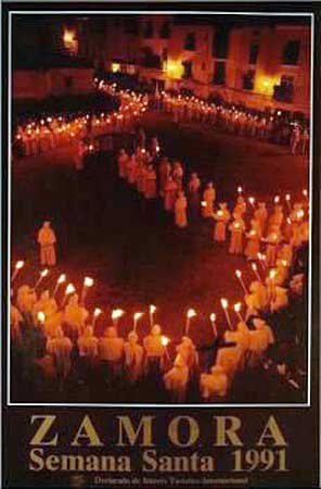 Cartel de la Semana Santa de Zamora de 1991