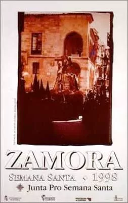 Cartel de la Semana Santa de Zamora de 1998