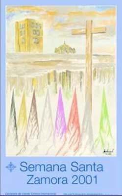 Cartel de la Semana Santa de Zamora de 2001