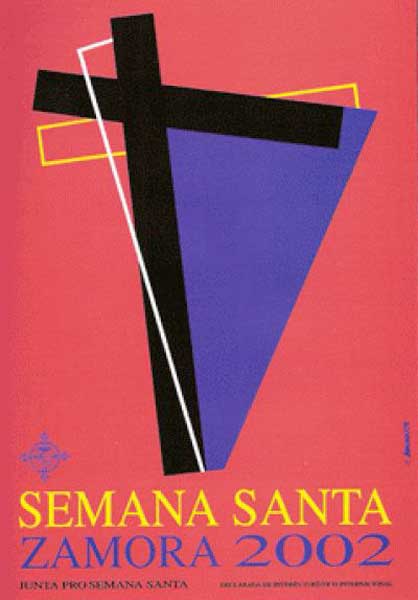 Cartel de la Semana Santa de Zamora de 2002