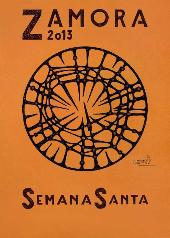 Cartel de la Semana Santa de Zamora de 2013