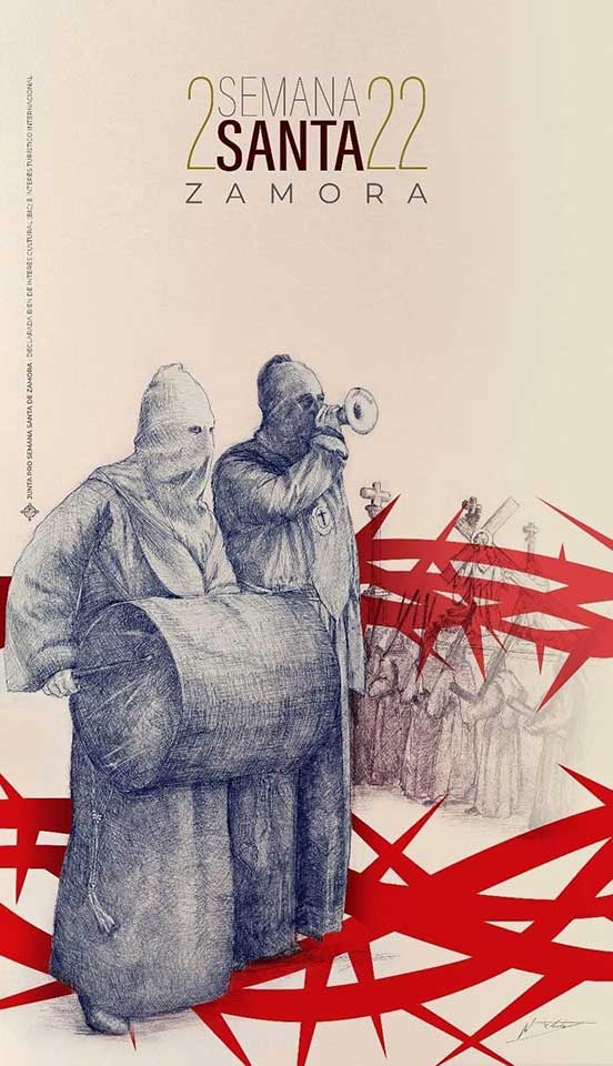 Cartel de la Semana Santa de Zamora de 2022