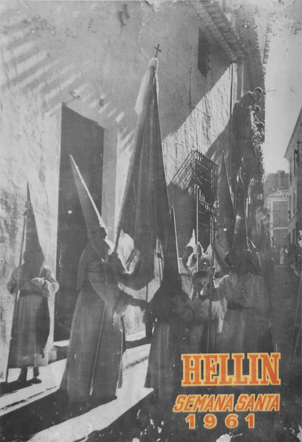 Cartel de la Semana Santa de Hellín de 1961