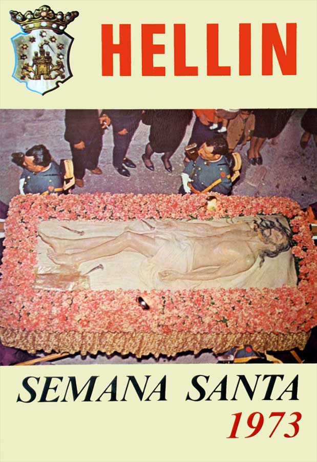 Cartel de la Semana Santa de Hellín de 1973