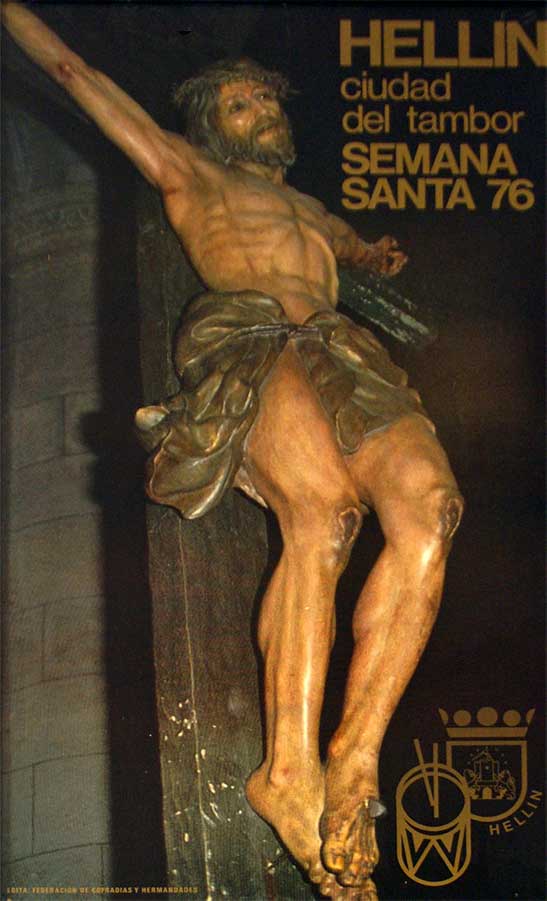 Cartel de la Semana Santa de Hellín de 1976