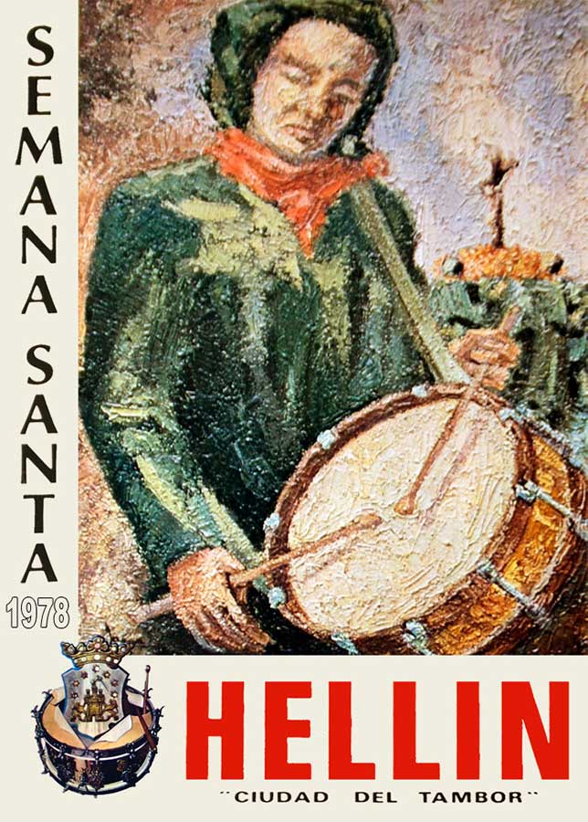 Cartel de la Semana Santa de Hellín de 1978
