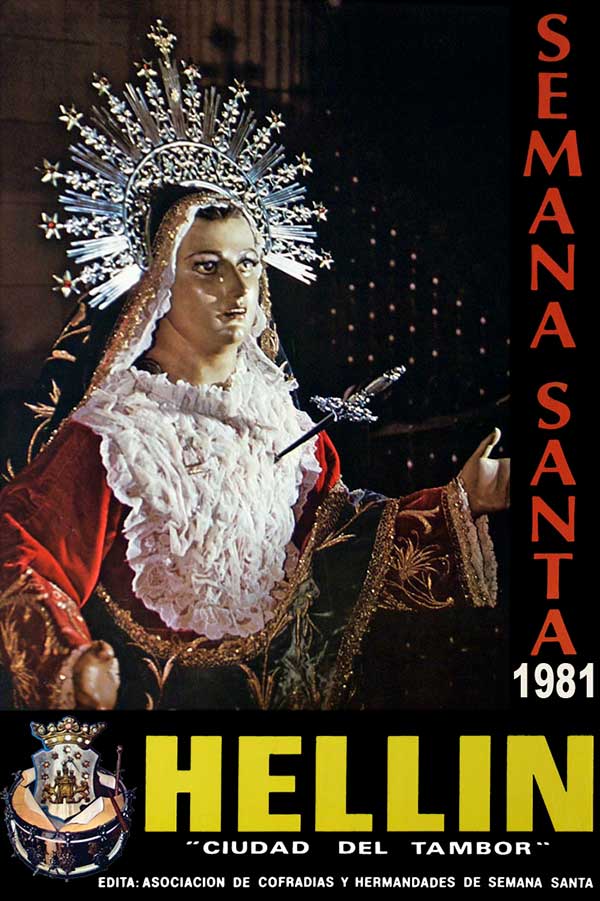 Cartel de la Semana Santa de Hellín de 1981