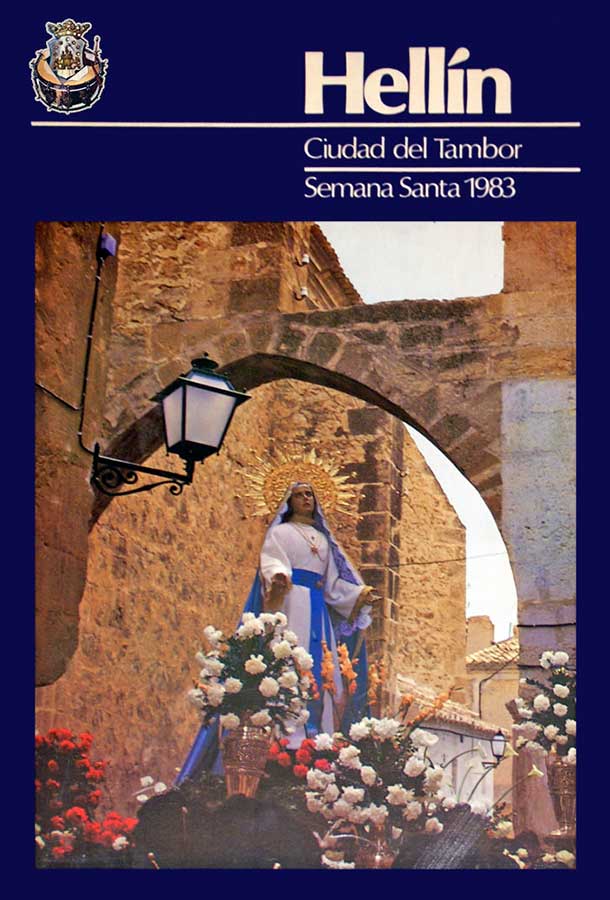 Cartel de la Semana Santa de Hellín de 1983