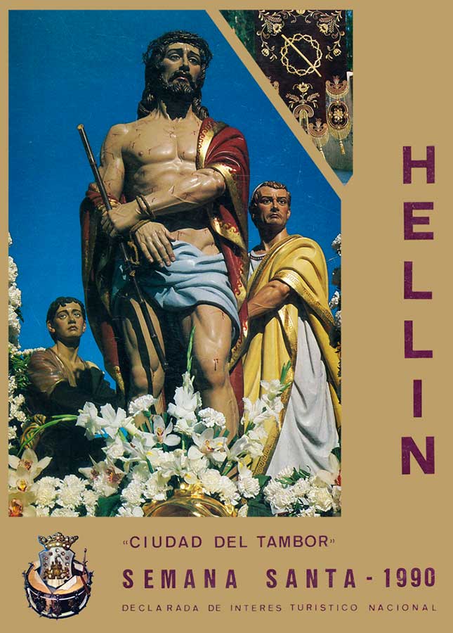 Cartel de la Semana Santa de Hellín de 1990