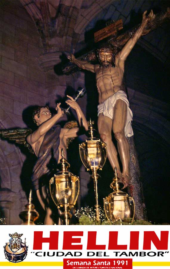 Cartel de la Semana Santa de Hellín de 1991