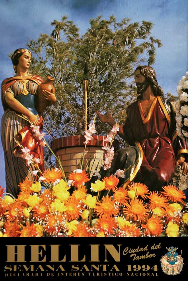 Cartel de la Semana Santa de Hellín de 1994