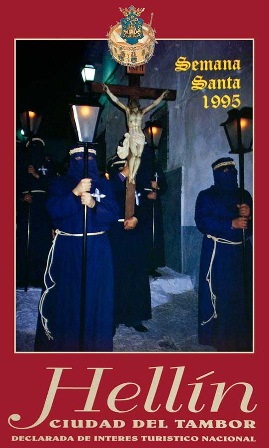 Cartel de la Semana Santa de Hellín de 1995