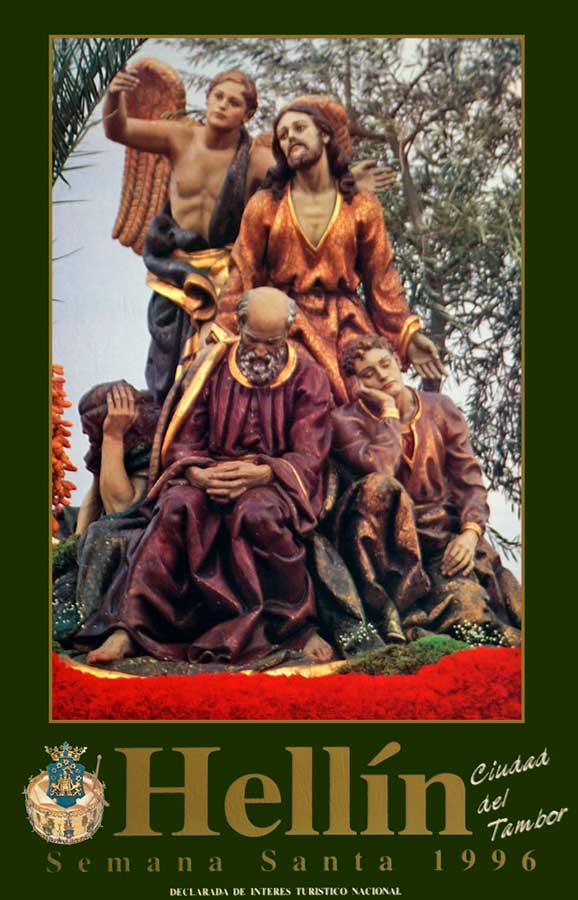 Cartel de la Semana Santa de Hellín de 1996