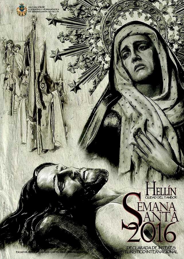 Cartel de la Semana Santa de Hellín de 2016