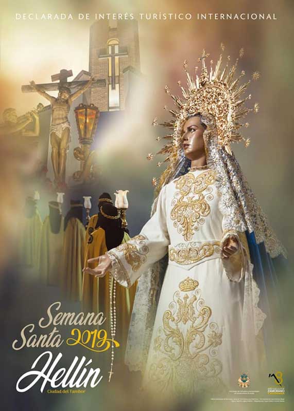 Cartel de la Semana Santa de Hellín de 2019