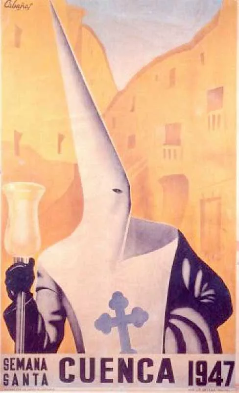 Cartel de la Semana Santa de Cuenca de 1947