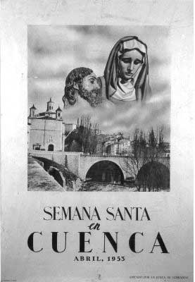 Cartel de la Semana Santa de Cuenca de 1953
