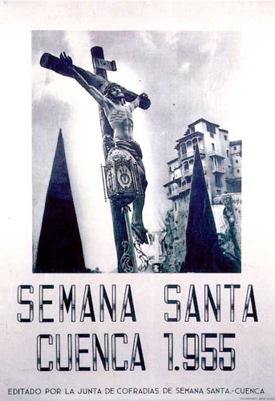 Cartel de la Semana Santa de Cuenca de 1955