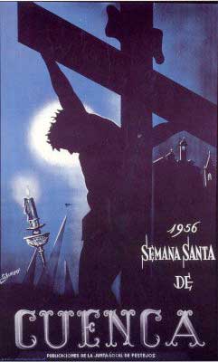 Cartel de la Semana Santa de Cuenca de 1956