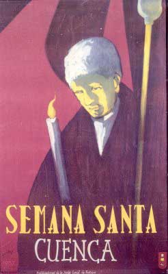 Cartel de la Semana Santa de Cuenca de 1957
