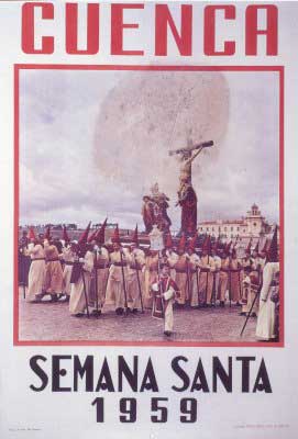 Cartel de la Semana Santa de Cuenca de 1959