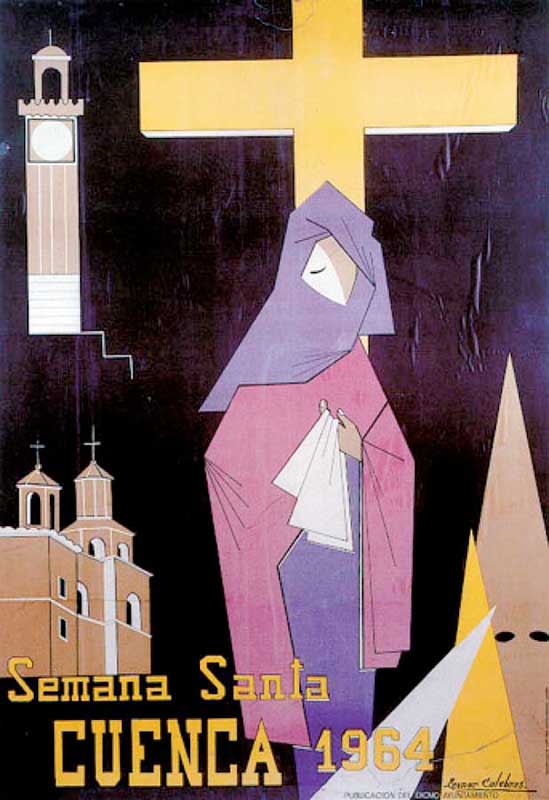 Cartel de la Semana Santa de Cuenca de 1964