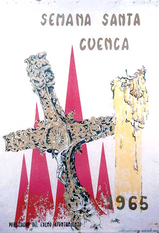 Cartel de la Semana Santa de Cuenca de 1965