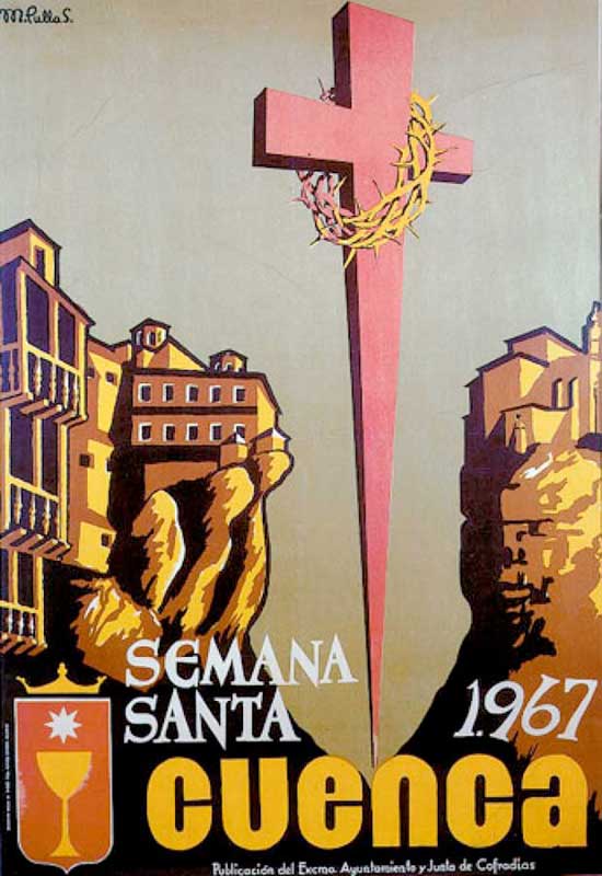 Cartel de la Semana Santa de Cuenca de 1967