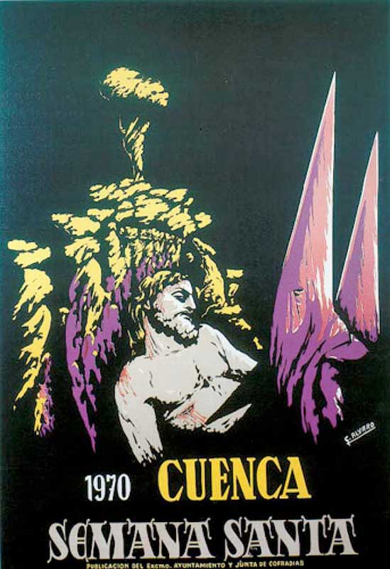 Cartel de la Semana Santa de Cuenca de 1970