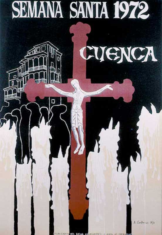 Cartel de la Semana Santa de Cuenca de 1972
